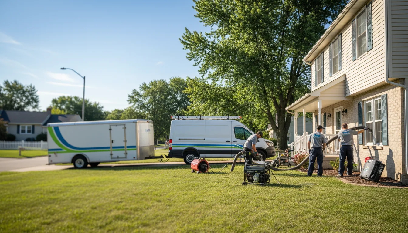 Flooded Basement Restoration And Cleanup With Repair in Winchester, NV near me